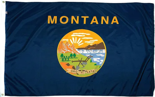 Vista 7 de FlagSource Bandera del estado de Alabama, material de nailon 200D con certificación FMAA, resistente, fabricada en Estados Unidos, resistente a