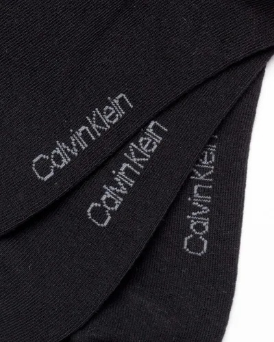 Vista 4 de Calvin Klein Calcetines para mujer - Calcetines de cuello redondo (paquete de 3)