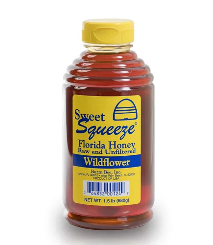 Vista 8 de Buzzn Bee Miel cruda de Florida - Sin pasteurizar y sin filtrar (flor de naranja, 6 libras (paquete de 1))