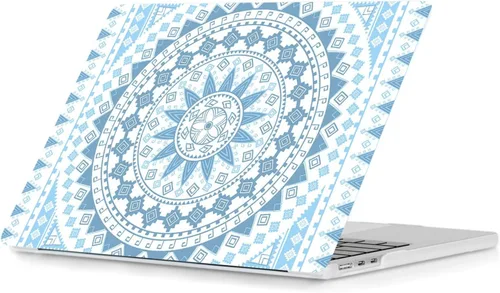 Vista 14 de Carcasa para laptop compatible con MacBook Pro de 14 pulgadas, modelo A2918, A2992, A2779, A2442, M3, M2, M1, versión 2021-2023, funda protectora