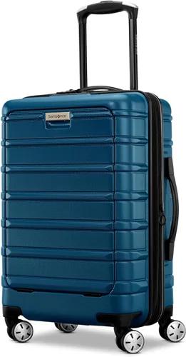 Vista 48 de Samsonite Omni 2 - Equipaje rígido extensible con ruedas giratorias, Plateado (Arctic Silver)