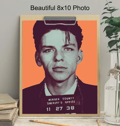 Vista 3 de Póster de Frank Sinatra, Arte de Pared Impreso - 8x10 Warhol Arte Pop Moderno Decoración del Hogar - Decoraciones Únicas y Contemporáneas Geniales