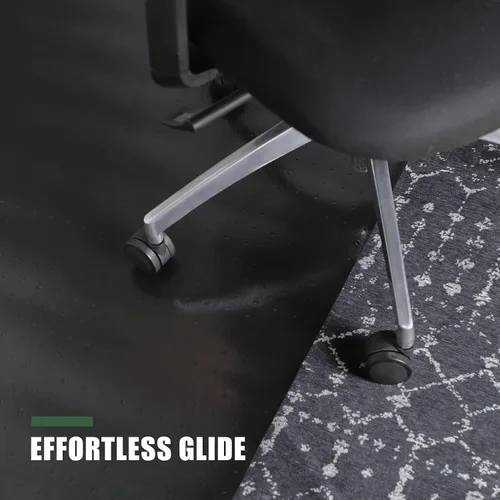 Vista 5 de Chair Mat for Carpet, 36" x 48" Office Chair Mat for Carpeted Floors, Non-Slip Carpet Protector Floor Mat with Grips, Plastic Heavy-Duty Rolling