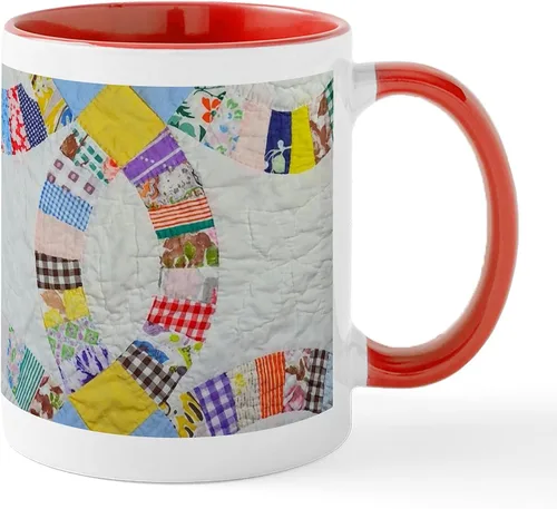 Vista 114 de CafePress Ascii - Taza de café de cerámica, taza de té, 11 onzas