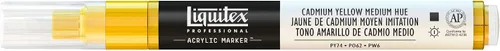Vista 69 de Rotuladores de pintura Liquitex Professional, de punta ancha, Verde agua brillante, 8mm