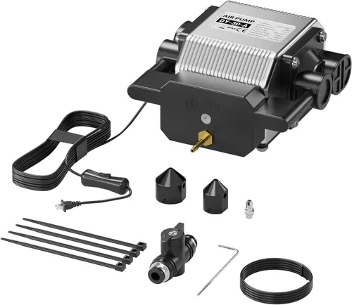 Vista 8 de Longer Bomba de aire de la máquina de grabado y corte láser, elimina el humo y los escombros, conveniente para RAY5 10W/20W y otros grabador láser