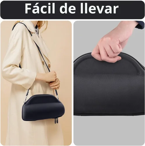 Vista 7 de Estuche rígido para altavoz portátil impermeable JBL Charge 6/Charge Estuche negro