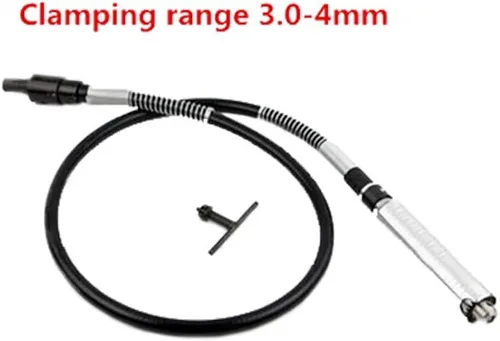 Vista 5 de Máquina pulidora de cuero que pule la máquina de pulir el borde del cuero de la máquina de pulir 110V 0-8000RPM con la manija flexible del eje