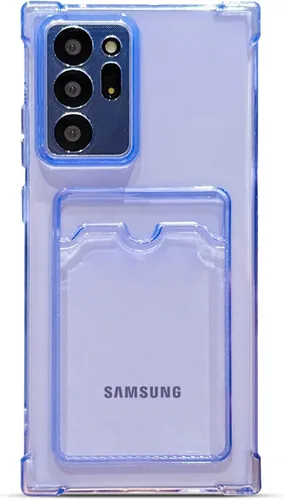 Vista 33 de Tuokiou para Samsung Galaxy A16 Funda, Fundas Protectoras Transparentes con Ranura para Tarjetas, Funda Cartera de TPU Suave Ajuste Delgado
