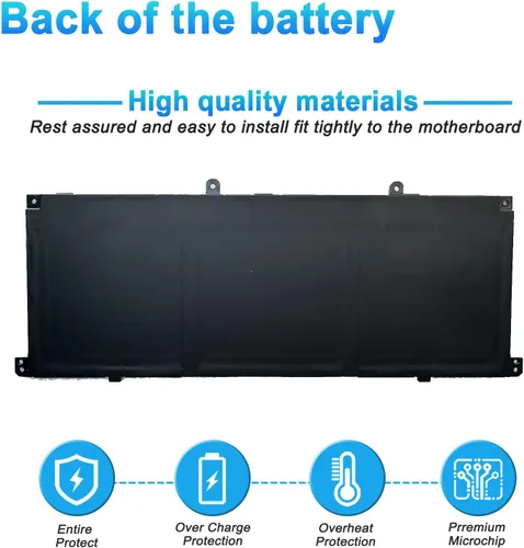 Vista 4 de GD03XL N66215-005 - Batería de repuesto para laptop HP Envy x360 14 2 en 1 14-fa0000 / OmniBook X 14 / EliteBook Ultra G1q Series GD03059XL