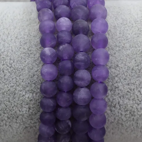 Vista 2 de Keleny Gemas semipreciosas piedras preciosas 0.236 in cuentas redondas moda cristal elástico pulsera 7 pulgadas unisex