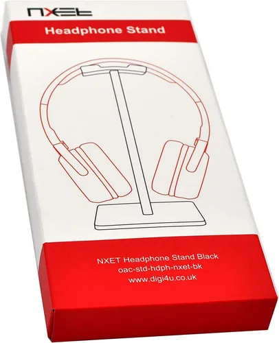 Vista 5 de Headphone Stand, Universal Aluminum Holder Showing Display Hanger for HyperX Cloud II Gaming Headset, Microsoft Xbox One Chat, Turtle Beach Recon