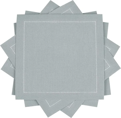 Vista 29 de Servilletas de Cinco Estrellas Servilletas de Algodón para Cóctel, Servilleta para Bebidas, Servilleta para Bar, Servilletas para Fiesta