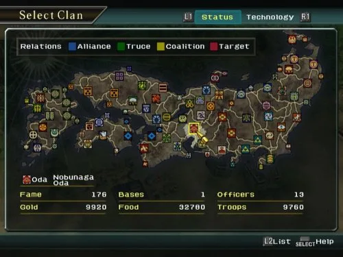 Vista 2 de Nobunaga's Ambition Iron Triangle - PlayStation 2