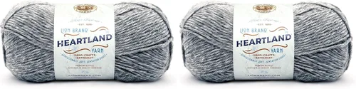 Vista 36 de Lion Brand Yarn Heartland Yarn, Hilo de Peso Medio para Tejer, Ganchillo y Manualidades, 1 Paquete, Great Smoky Mountains Grandes Montañas Humeantes