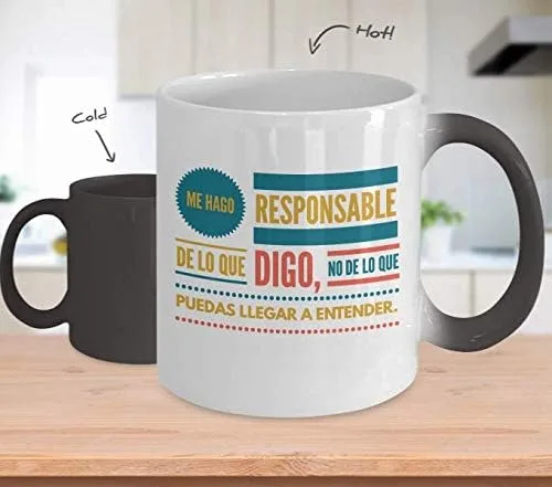 Vista 2 de Regalo para hermano hermana novio novia esposa esposo Taza de Cafe Entender Vaso, taza café divertidas, tazas personalizadas, taza de café
