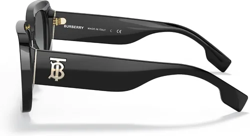 Vista 2 de BURBERRY Gafas de sol BE 4327 300111 Delilah Negro Gris Gradient, Dalila Negro Gris Gradiente