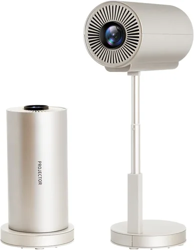 Vista 9 de Proyector 4K con Wifi y Bluetooth, proyector de películas para exteriores con pantalla de 120 pulgadas, proyector inteligente para el hogar con 1000