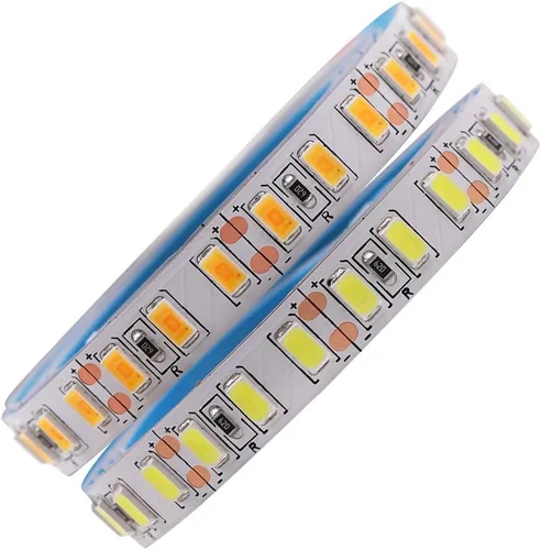 Vista 11 de 3.3 ft LED tira SMD 5730 5630 120 LEDs/m Flexible LED cinta luz SMD Epistar, no impermeable DC12V, blanco frío