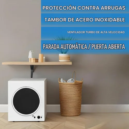 Vista 4 de Equator Secador compacto con sensor ventilado 3.5cf/13lbs 110V CONTROL INFERIOR BLANCO