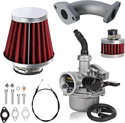 Vista 9 de JMCHstore Kit de manguera principal de rendimiento de etapa 2 para motor Predator 79cc 3HP, Coleman CT100U CC100X 98cc, mini bicicleta Massimo
