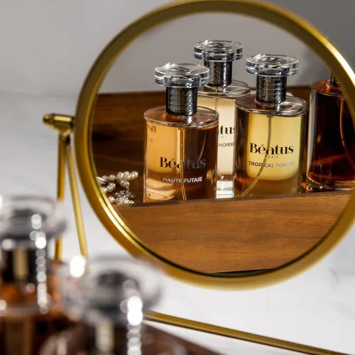 Vista 6 de Beatus Paris Sylve Noire - Colonia de lujo para hombres - Fragancia de larga duración con notas de bergamota, manzana verde, sándalo y aroma a