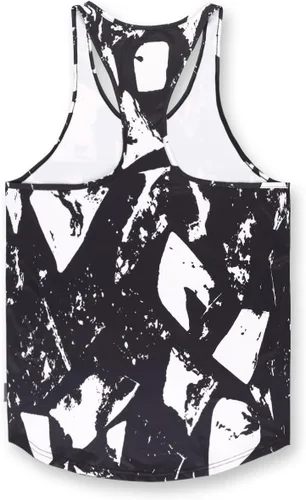 Vista 4 de Jed North Culturismo Tank Top Gym Stringer Y-Back Muscle Racerback