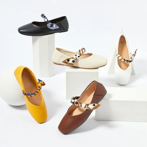 Vista 6 de Women's Flats Dressy Comfortable Flats Shoes Women Ballet Flats with Straps Dress Shoes