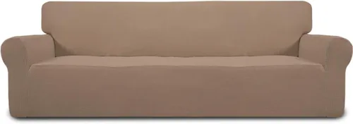 Vista 222 de Easy-Going - Funda elástica sobredimensionada para sofá, 1 pieza, protector muebles, suave, parte inferior elástica, para niños, tela jacquard