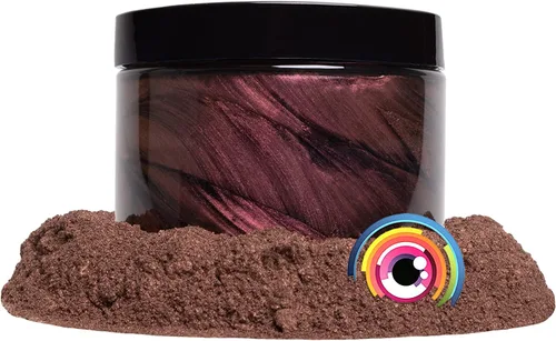Vista 4 de Eye Candy Polvo de pigmento de mica premium Adzuki-IRO rojo (25 G), multiusos, aditivo para artes y manualidades, epoxi, arte de resina, esmalte