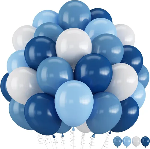 Vista 11 de Globos de color verde salvia marrón, paquete de 60 globos con estampado Verde Marrón Oro