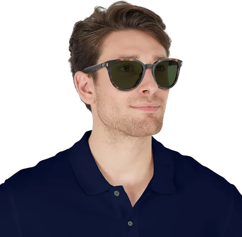 Vista 6 de Brooks Brothers Gafas de sol redondas de ajuste universal Bb5050u para hombre