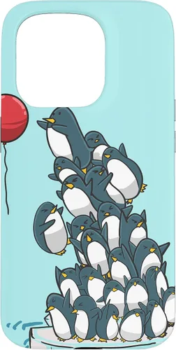 Vista 14 de Penguins Balloon Funny Sea Bird Water Animal Girls Gift Case for iPhone 17