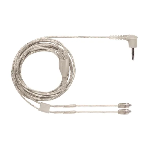 Vista 5 de Cable para auricular desmontable de 64 pulgadas Shure EAC64BK, compatible con auriculares SE215, SE315, SE425 y SE535, Negro
