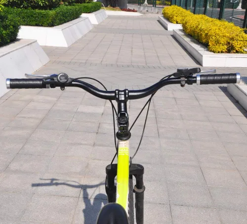Vista 5 de UPANBIKE Mountain Bike Handlebar Riser Bar φ31.8mm Length 700mm(Black)