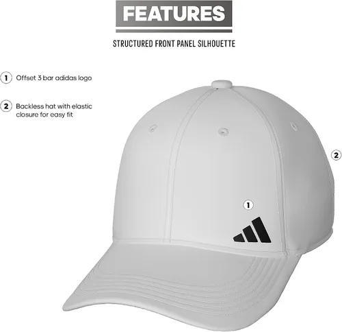 Vista 2 de adidas Women's Backless Ponytail Hat Adjustable Fit Baseball Cap