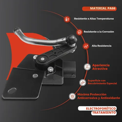 Vista 4 de A-Premium Sensor de nivel de altura de paseo delantero compatible con Dodge