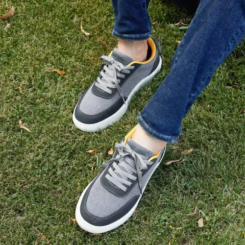 Vista 7 de OrthoComfoot Zapatillas ortopédicas de moda para hombre para fascitis plantar cómodos zapatos ortopédicos para caminar con soporte de arco, zapatos
