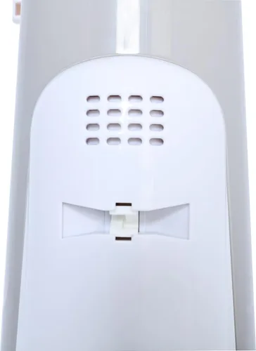 Vista 6 de Brentwood J-30W Abrelatas eléctrico alto con afilador de cuchillos y abrebotellas, color blanco