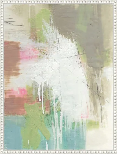 Vista 20 de Amanti Art Framed Canvas Wall Art 24x18 Retro Splash I by Jennifer Goldberger, Framed Wall Art Canvas, Abstract Artwork, Traditional Decor, Medium