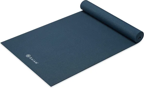 Vista 7 de Gaiam - Esterilla de yoga de calidad superior de 5mm, lisa, gruesa y antideslizante para todo tipo de ejercicios de yoga, pilates y gimnasia