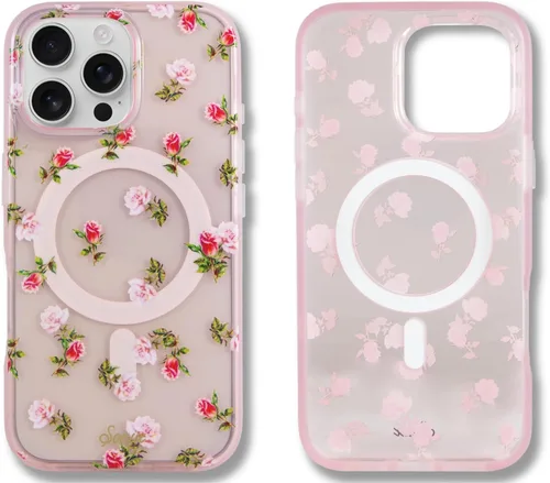 Vista 233 de Sonix - Funda para iPhone 12 y iPhone 12 Pro, compatible con MagSafe, probada contra caídas de 10 pies, Brown Tort, diseño de carey marrón