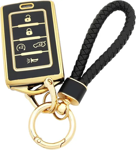 Vista 26 de Funda para Llavero de Coche Llavero Funda de Llave de TPU Suave Carcasa de Protección Portallaves Accesorios