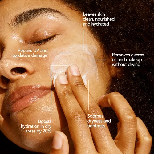 Vista 2 de Doré - Le Cleanser Gel to Milk Daily Face Cleanser Limpiador hidratante suave para piel seca y sensible Desmaquillante para mujeres y hombres