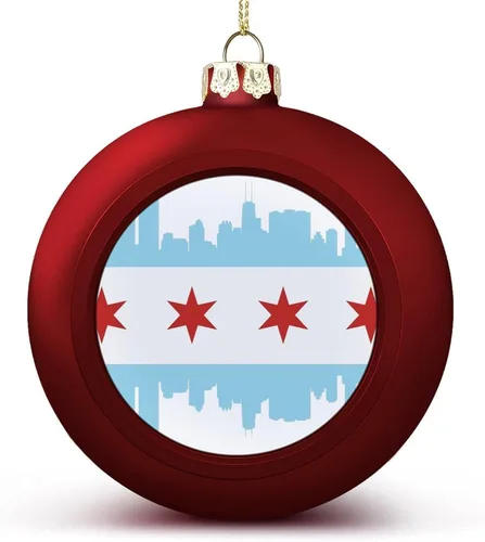 Vista 77 de Boobs Funny Shatterproof Matte Christmas Balls for Tree Wreath Home Decor 1PCS