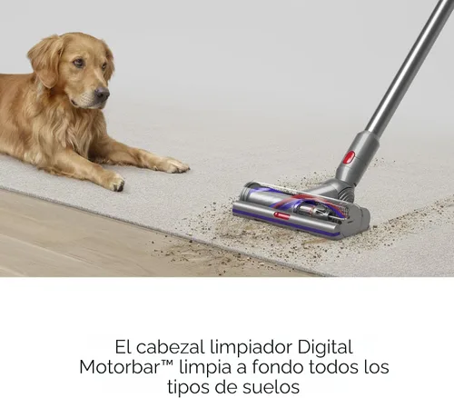 Vista 5 de Dyson V15 Detect - Aspiradora inalámbrica (amarillo/níquel)