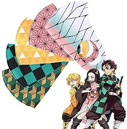 Vista 9 de Kimetsu no Yaiba Agatsuma Zenitsu Kamado Tanjirou Tomioka Giyuu Cosplay Disfraz Anime Kimono Traje