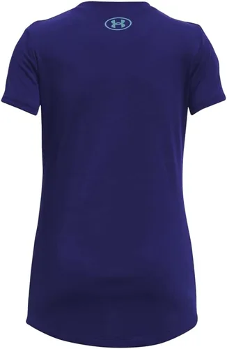 Vista 2 de Under Armour Tech Twist Wordmark Girls Short Sleeve T-Shirt