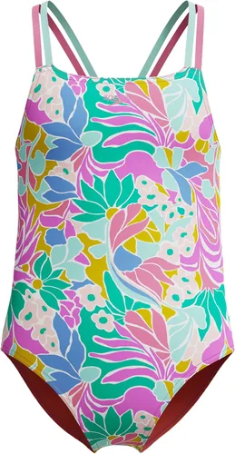Vista 25 de Speedo Traje de baño de una pieza para niña con tiras finas Azul (Blue Print)