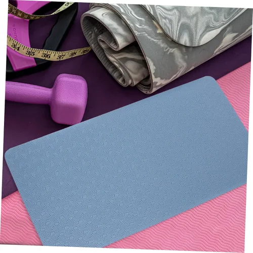Vista 5 de BESPORTBLE Rodilleras de yoga para mujer, almohadilla de ejercicio de yoga para soporte de tobillo y codo